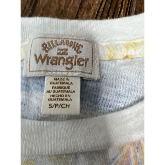 BILLABONG WRANGLER WESTERN SHORES OVERSIZED RELAXED POCKET T-SHIRT BEACH PALM S - Picture 10 of 15